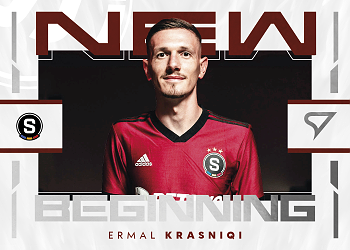 Ermal Krasniqi Sparta Praha SportZoo Chance Liga 2024/25 2. serie New Beginnings #NB-02